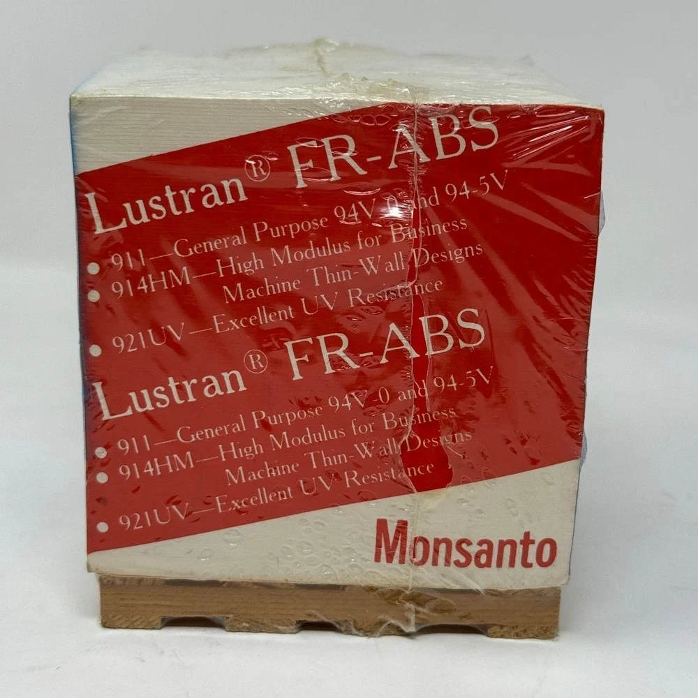 Monsanto Lustran Advertising Paper Pad on Skid Desk Top Decor Agriculture Vtg‎